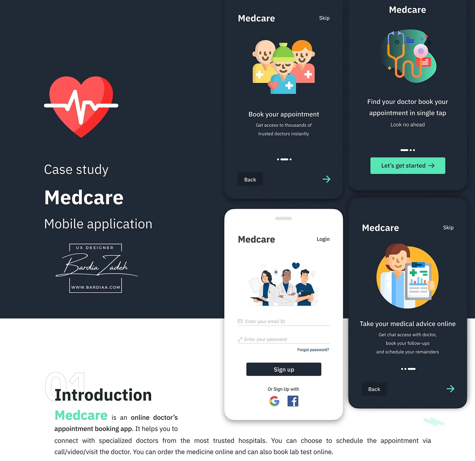 Medcare, the cover of the original case study